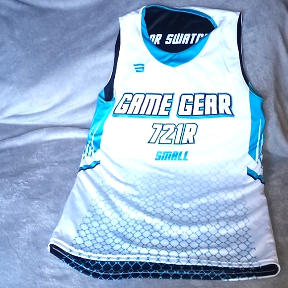 Rare GAME GEAR Reversible Tank Top Men's - Picture 1 of 5